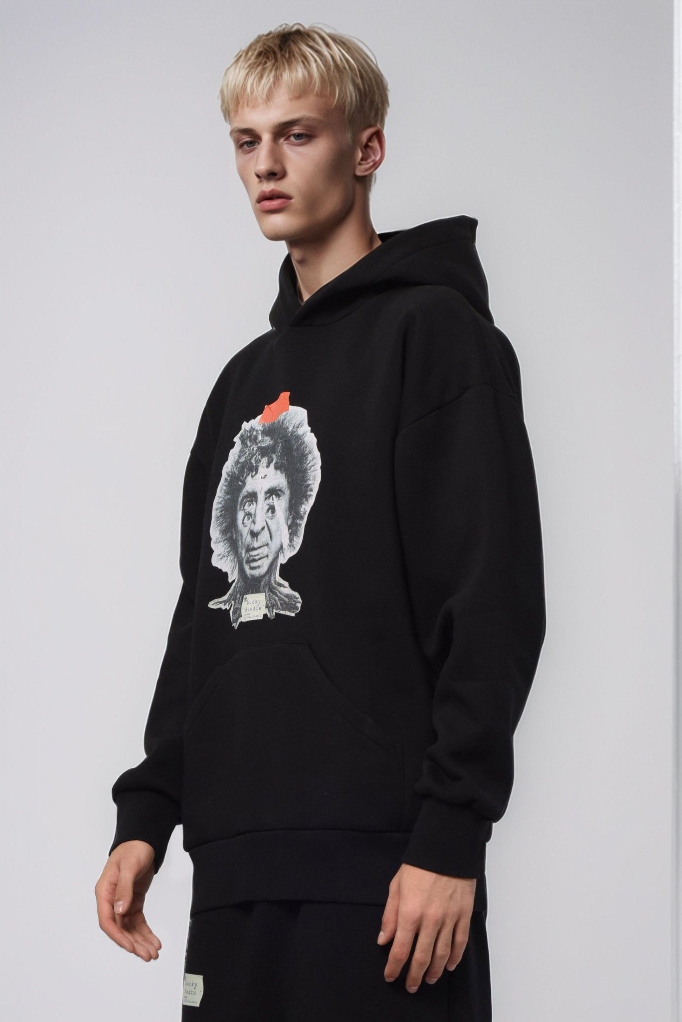 Black Hoodie Double Eye - MYS