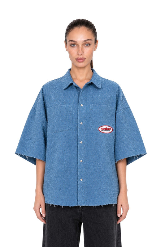 MYSIMPLICATED® Blue Collar Shirt - MYS
