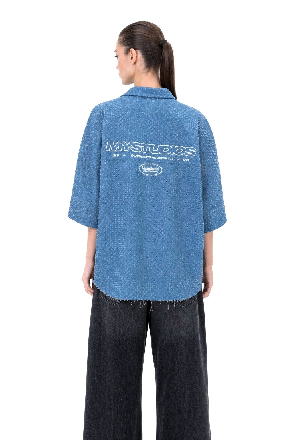 MYSIMPLICATED® Blue Collar Shirt - MYS