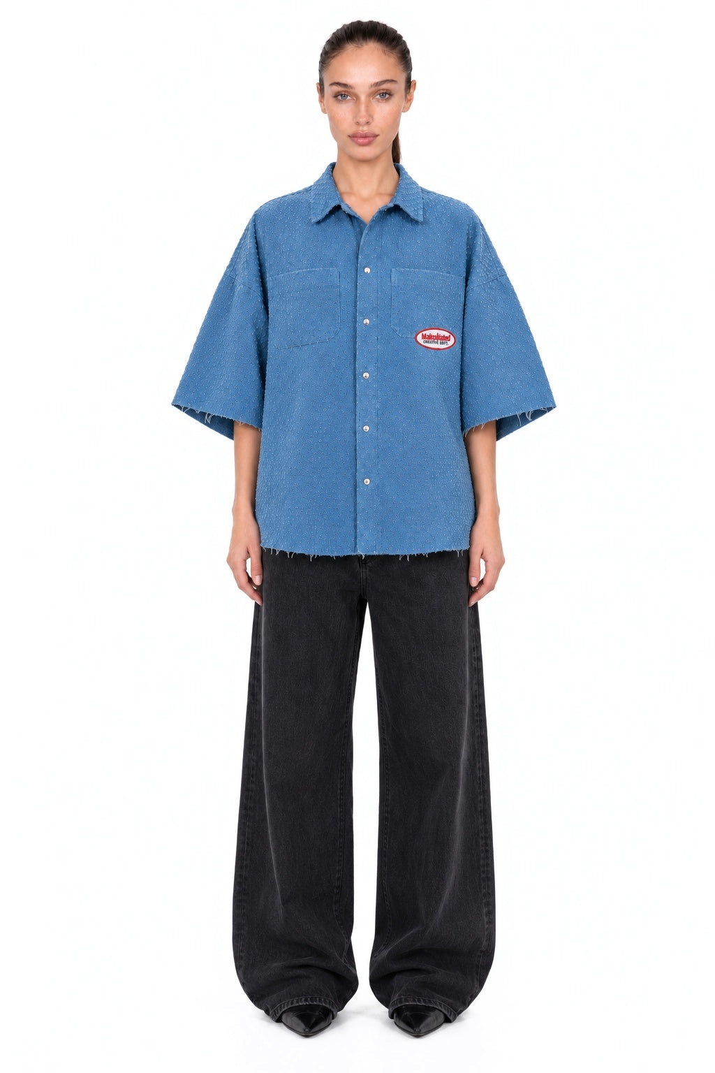 MYSIMPLICATED® Blue Collar Shirt - MYS