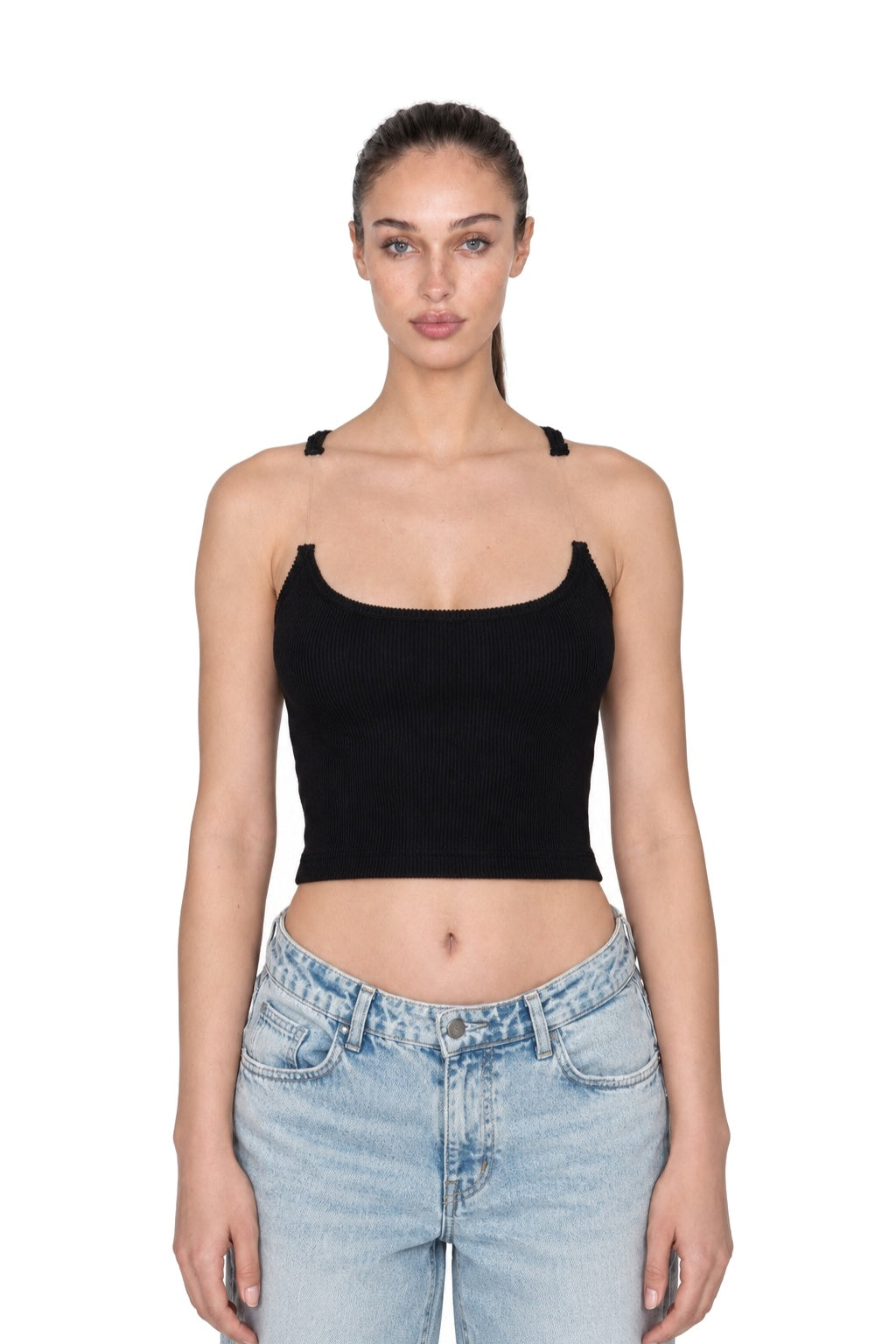 Broken Strap Black Top - MYS