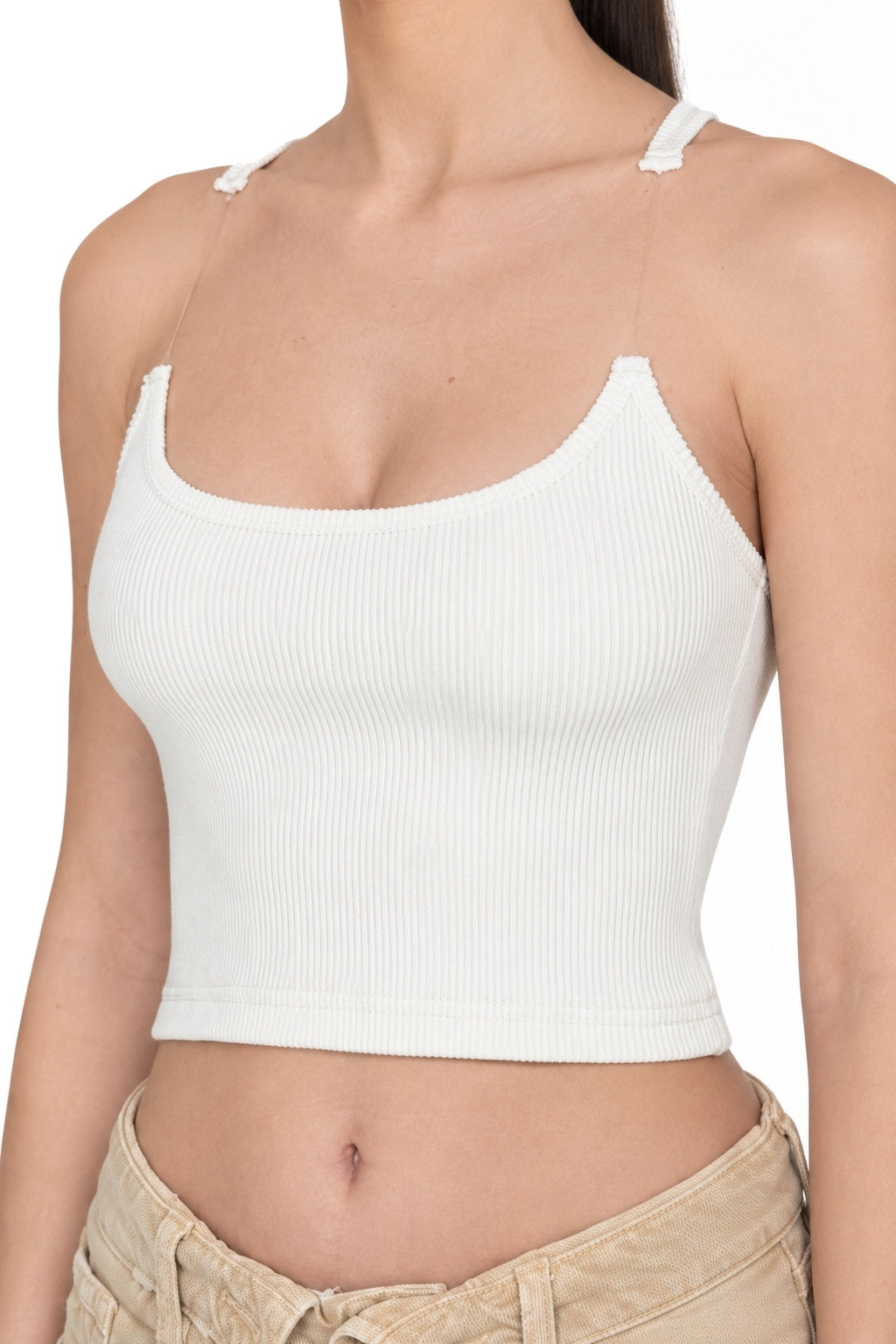 Broken Strap Ivory Top - MYS - detail