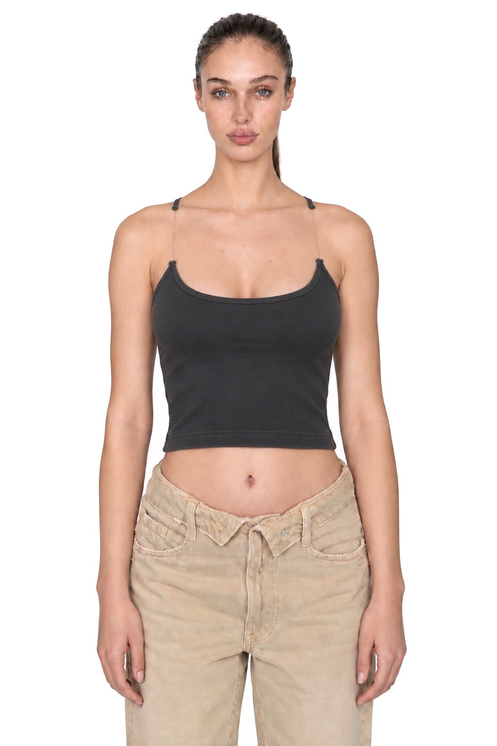 Broken Strap Olive Top - MYS