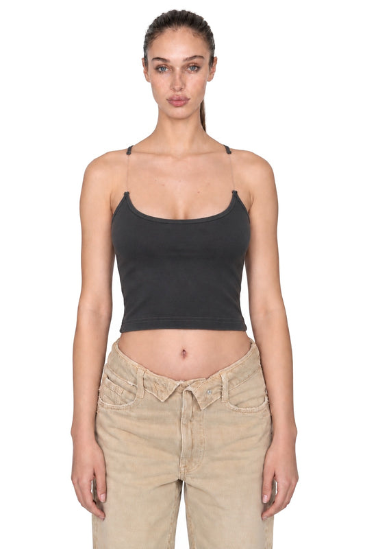 Broken Strap Olive Top - MYS