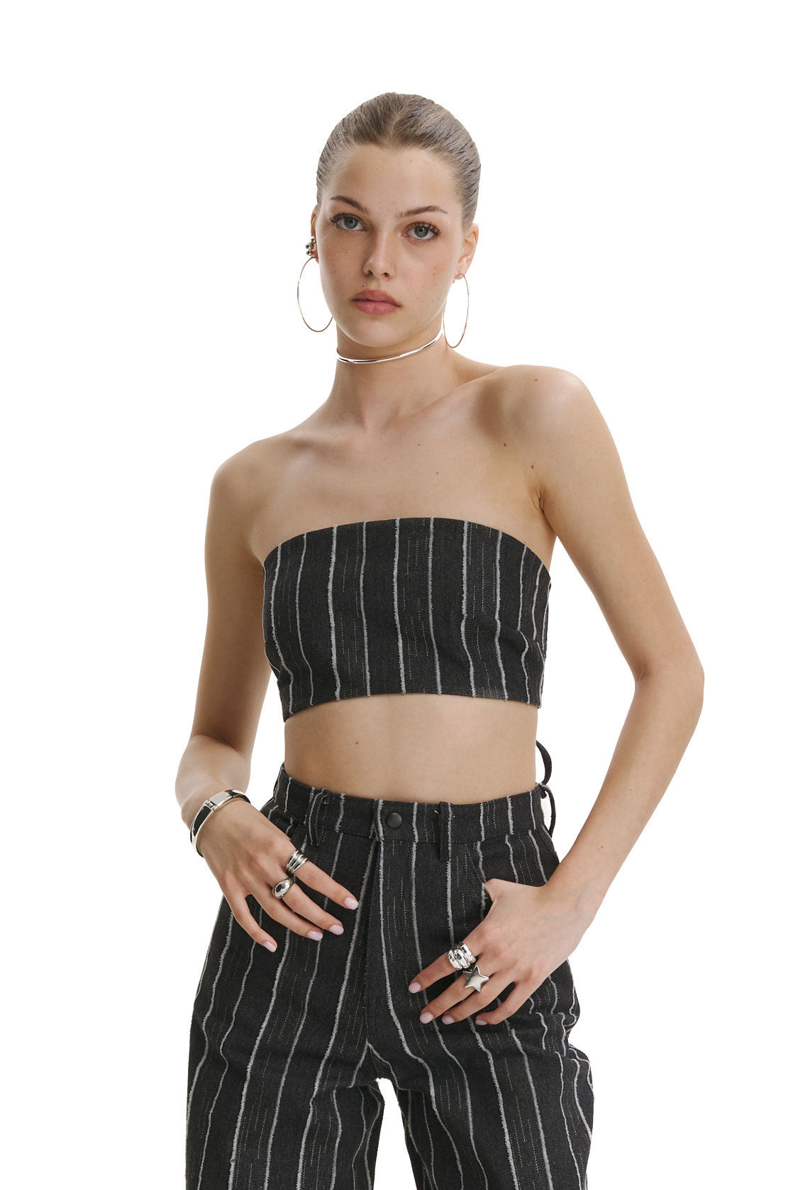 Broken Stripes Top