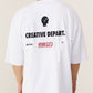 Oversized Cotton White T-shirt Creative Depart.