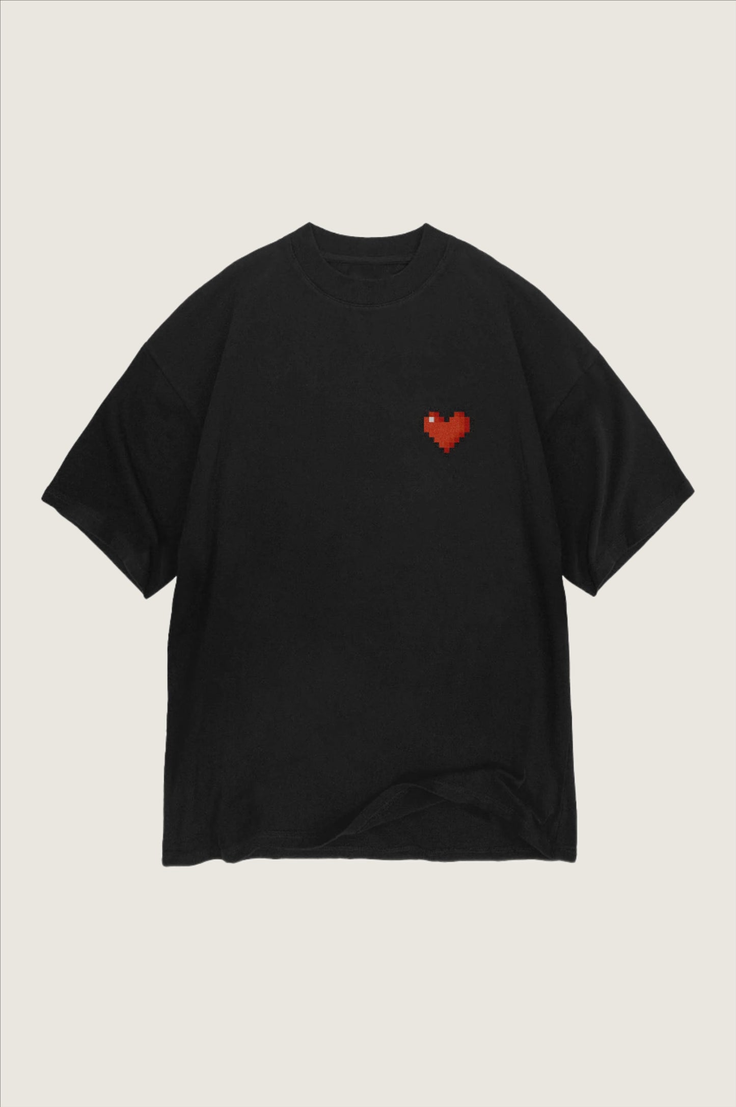 Oversized Dark Love T-shirt