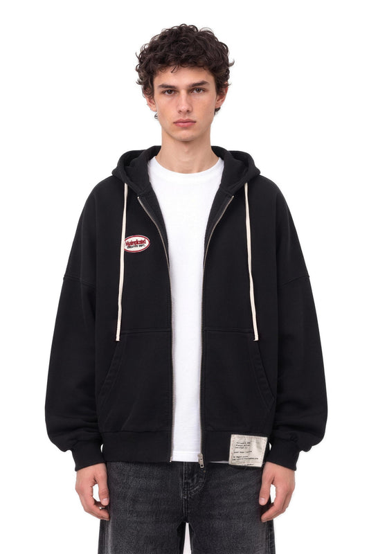 DEPT. Black Hoodie men - front