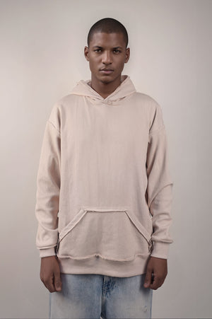 Ribbed Dust Hoodie