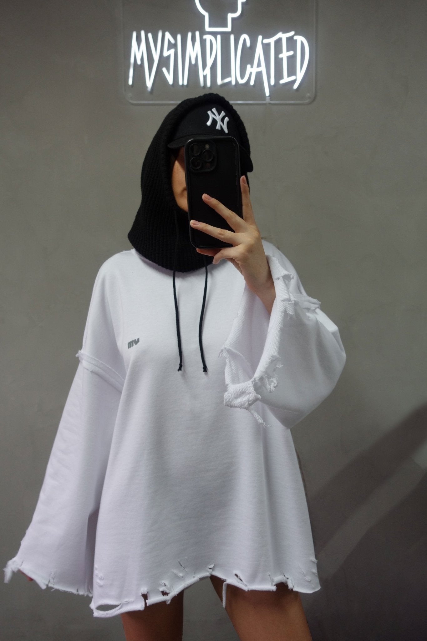 Dystopia Oversized Sweater - MYS