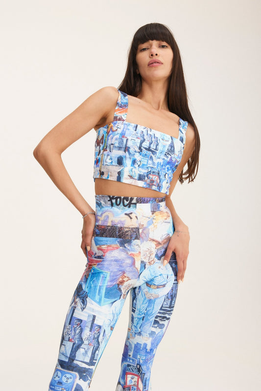 Flared Pants Graffiti - MYS