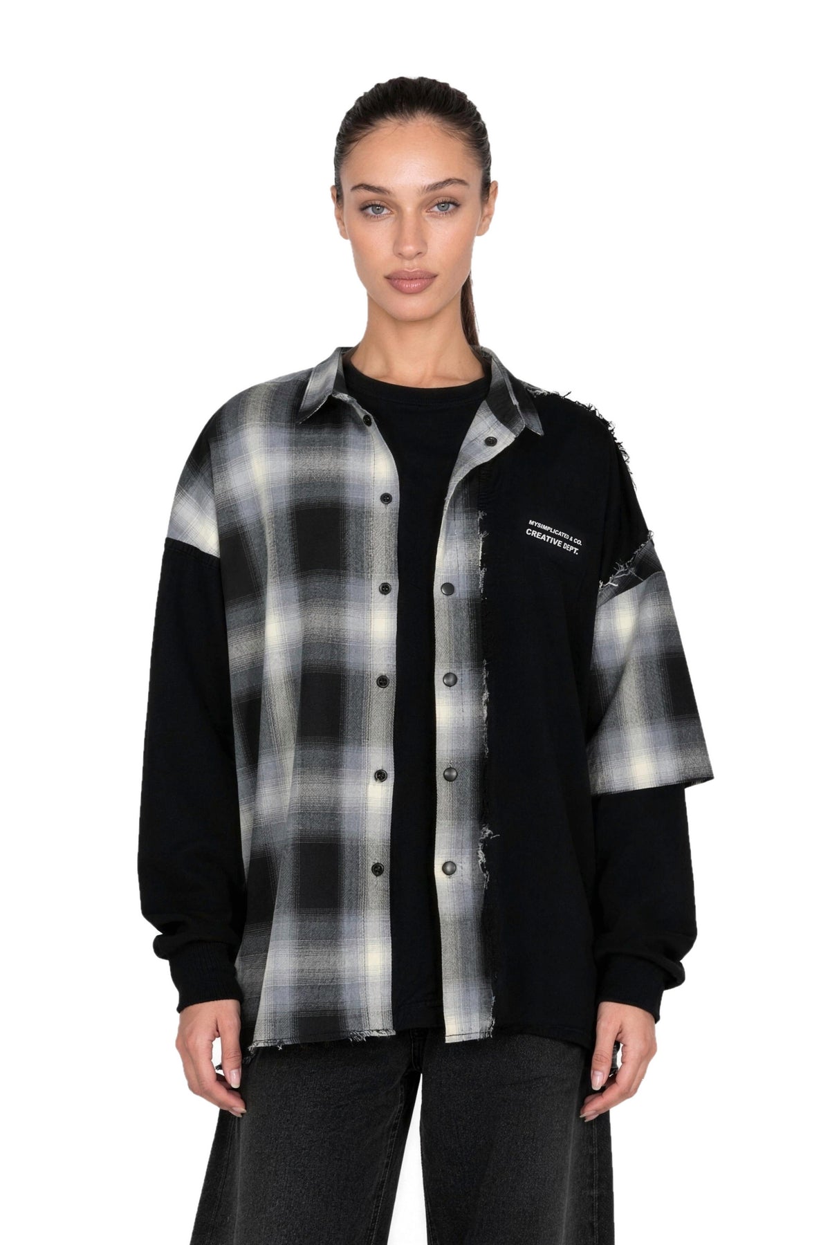 Fracture Oversized Shirt - Women's - MYS