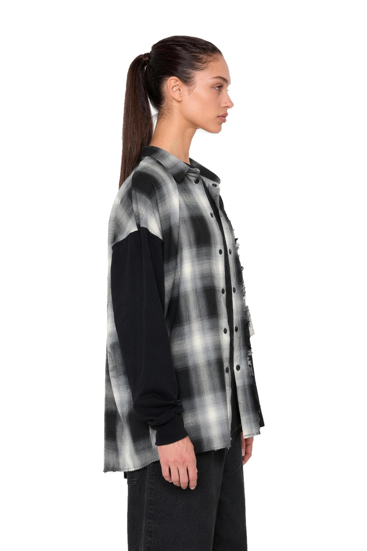 Fracture Oversized Shirt - Women's - MYS