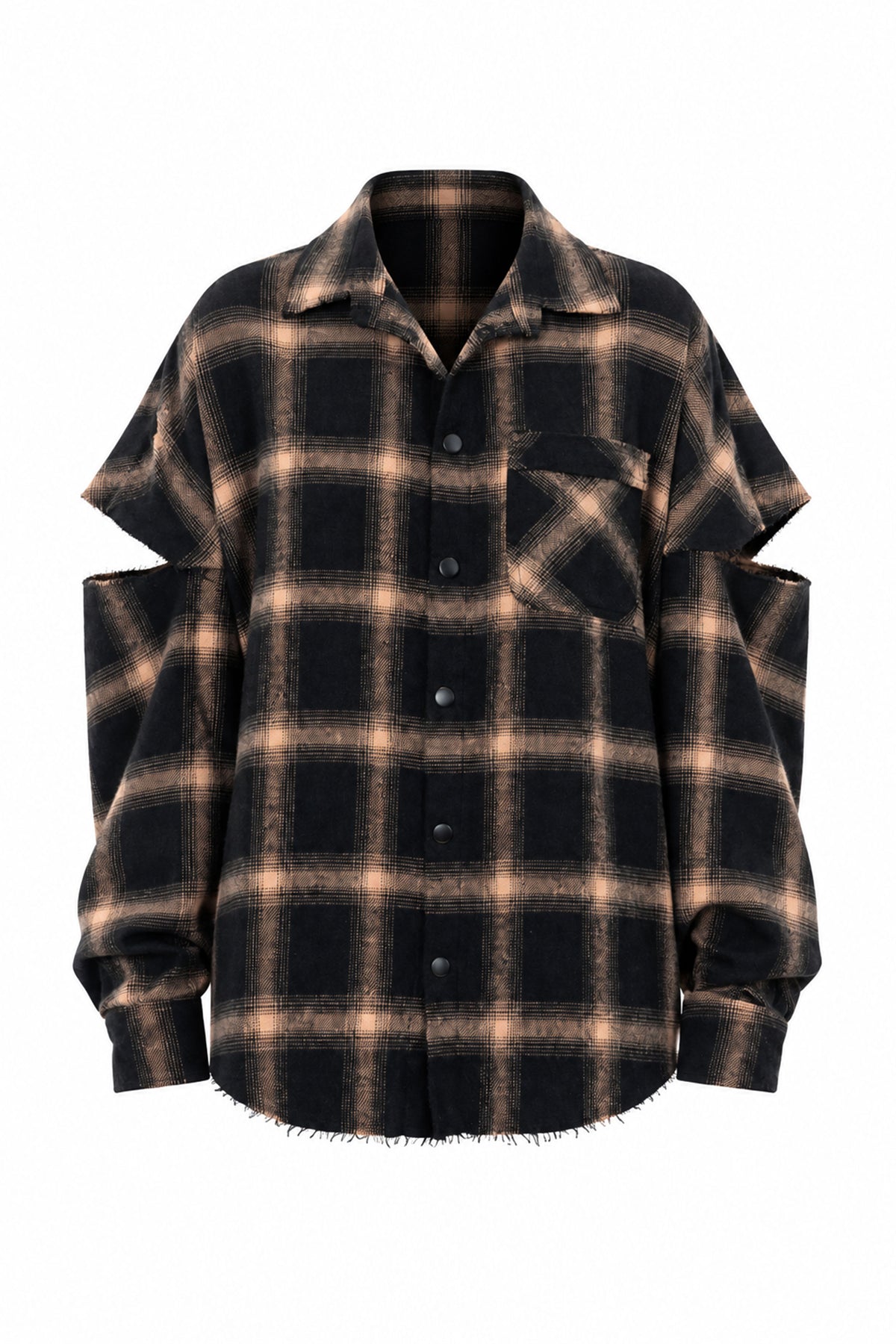 Fragmented Sleeves Shirt V3