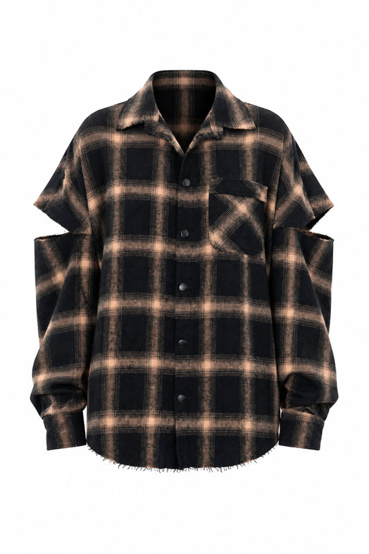 Fragmented Sleeves Shirt V3