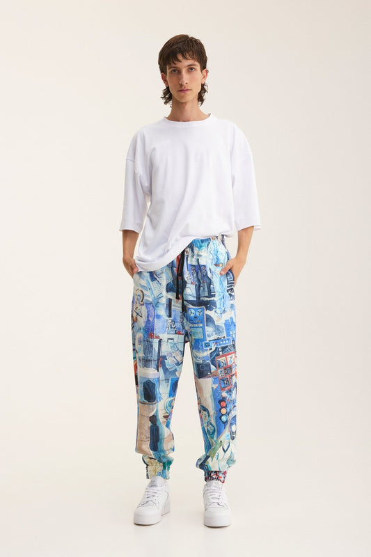 Graffiti Pants (recycled fabric) - MYS