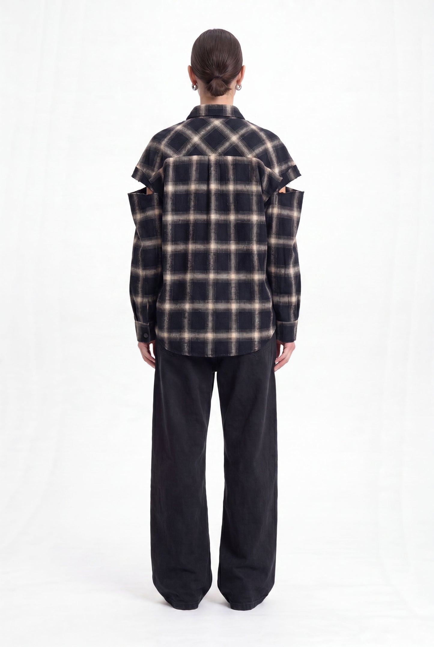 Fragmented Sleeves Shirt V3