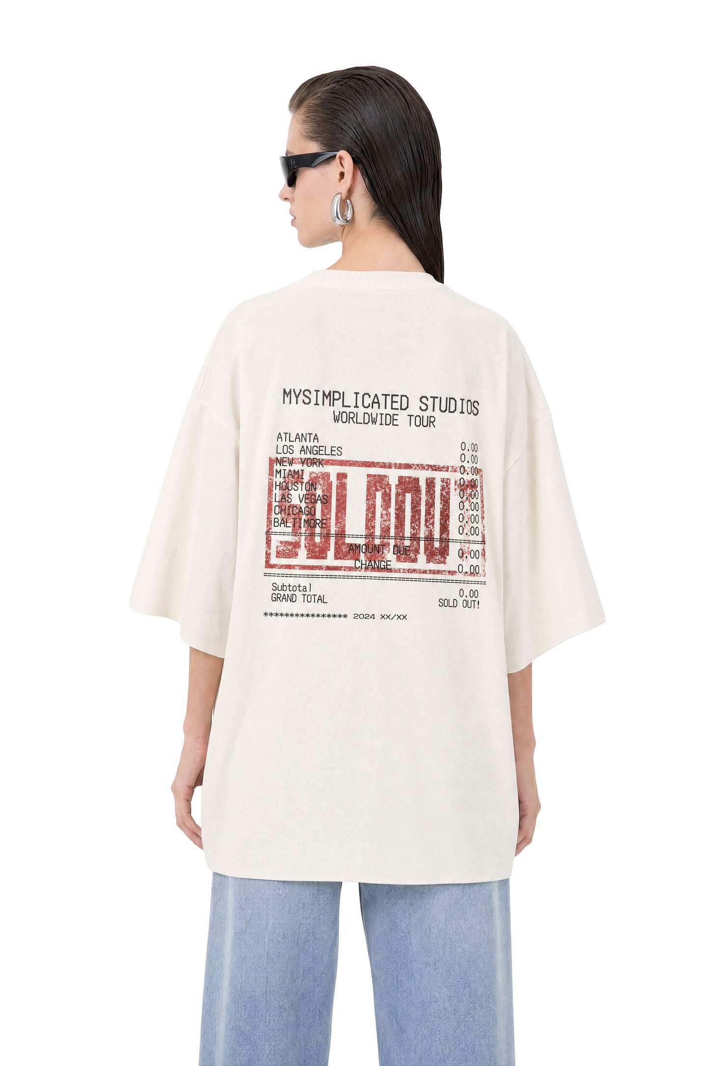 Soldout Oversized Off-White Tee