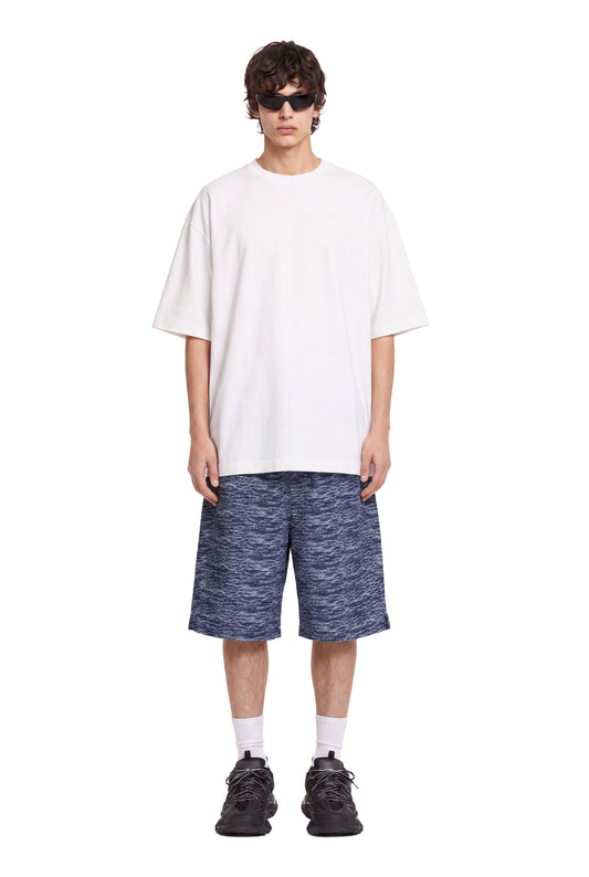 Storm Waves Denim Shorts