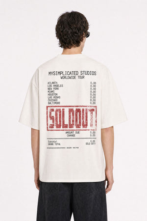Soldout Oversized Off-White Tee