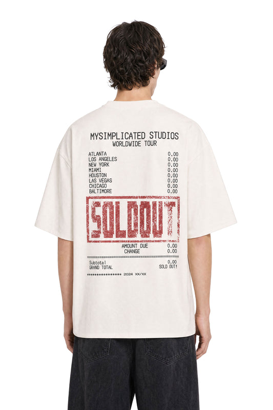 Soldout Oversized Off-White Tee