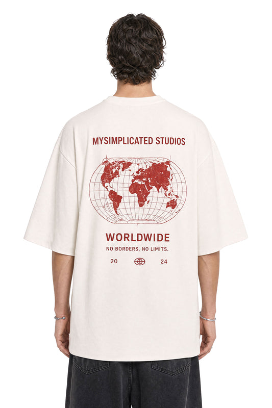 MYSIMPLICATED® Worldwide Ivory Tee