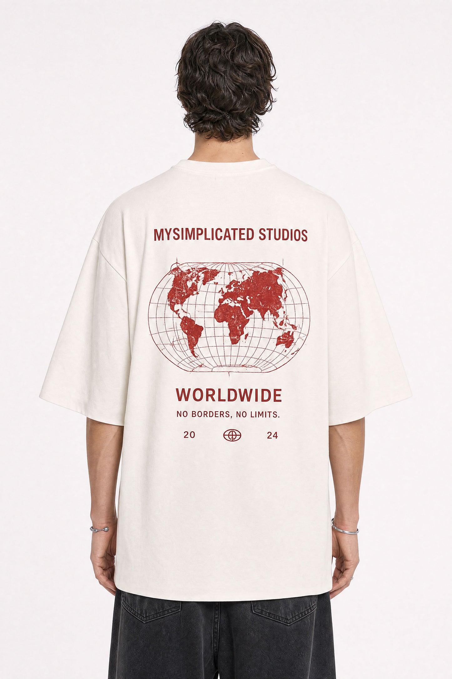 MYSIMPLICATED® Worldwide Ivory Tee