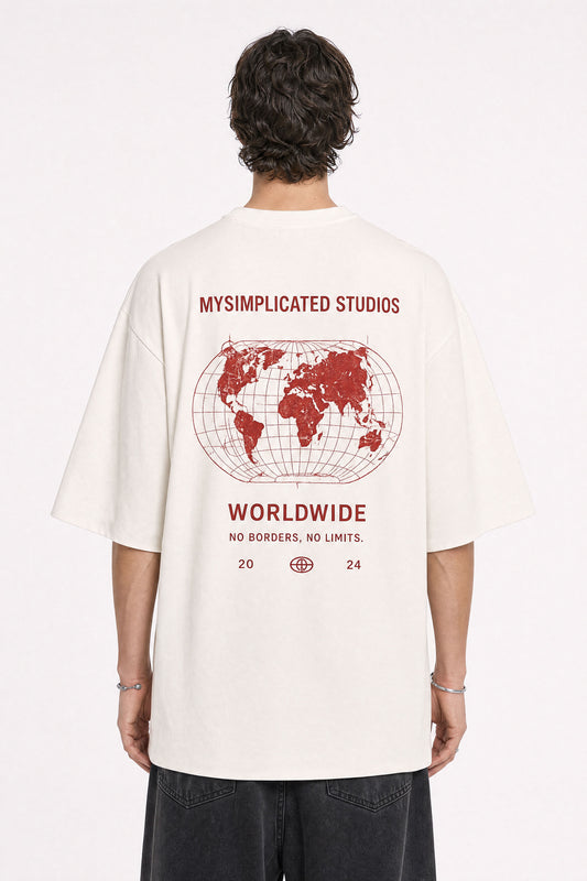 MYSIMPLICATED® Worldwide Ivory Tee