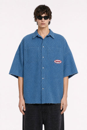 MYSIMPLICATED® Blue Collar Shirt