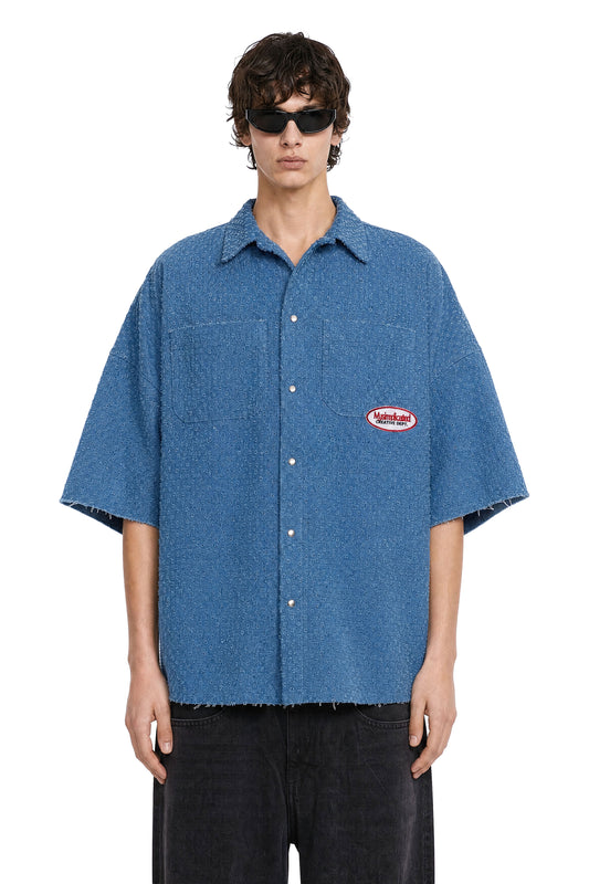 MYSIMPLICATED® Blue Collar Shirt