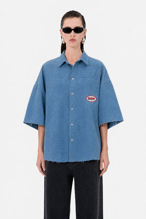 MYSIMPLICATED® Blue Collar Shirt