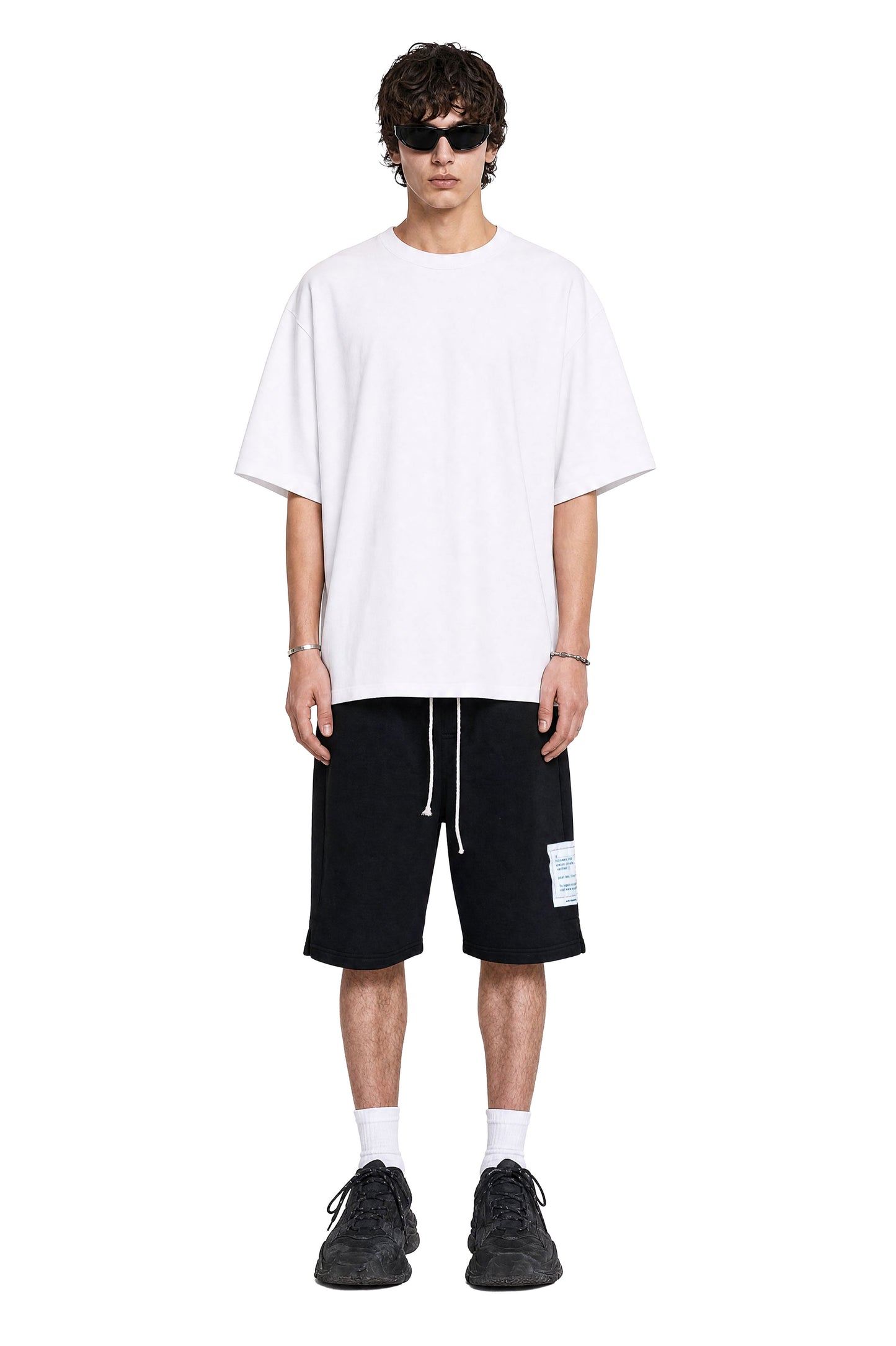 MYSIMPLICATED® Black Bermuda