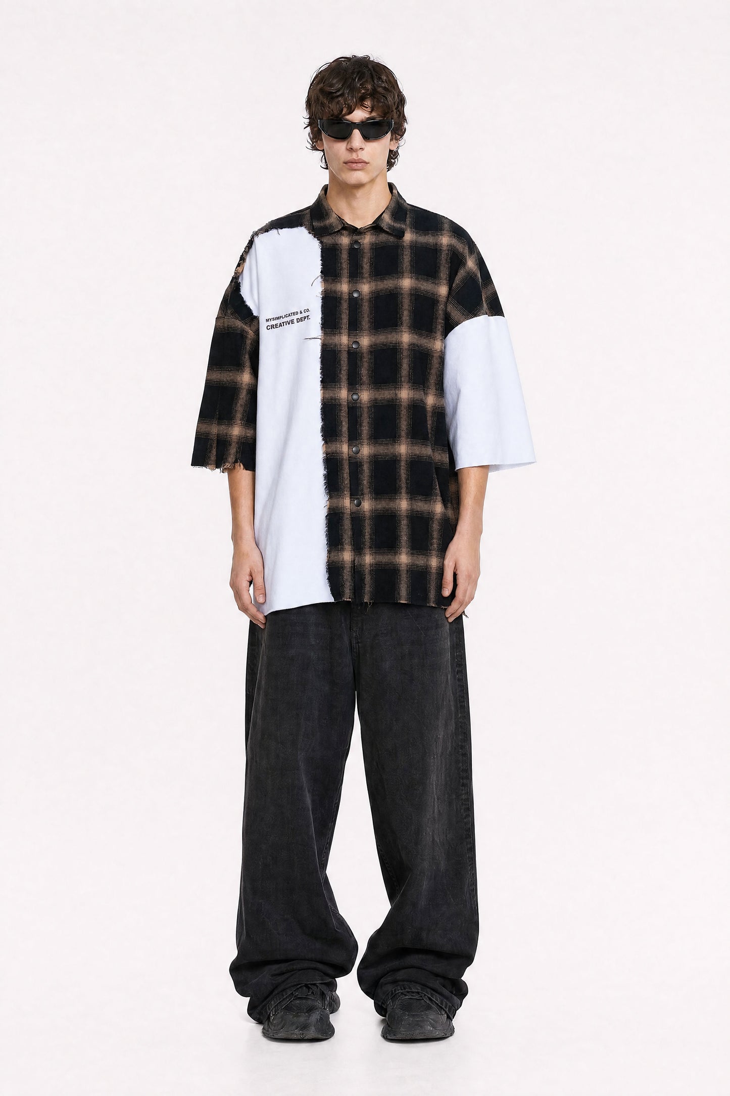 MYSIMPLICATED® Brown Atelier Division Overshirt