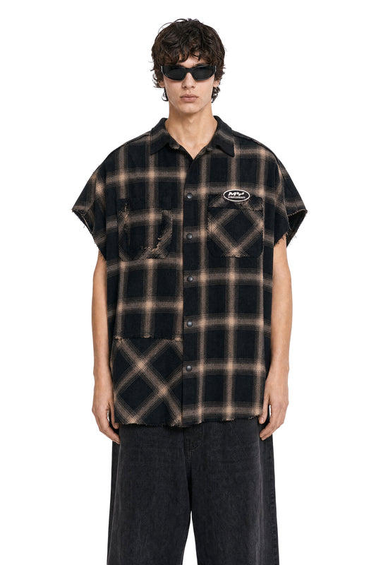 MYSIMPLICATED® Brown Atelier Division Sleeveless