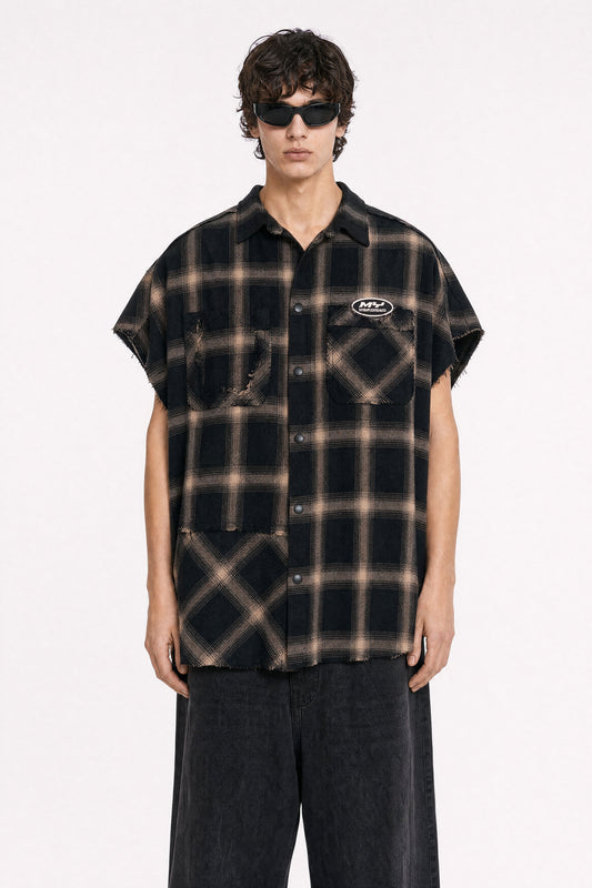 MYSIMPLICATED® Brown Atelier Division Sleeveless