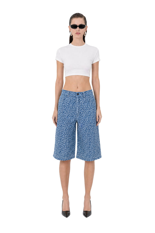 Denim Bermuda