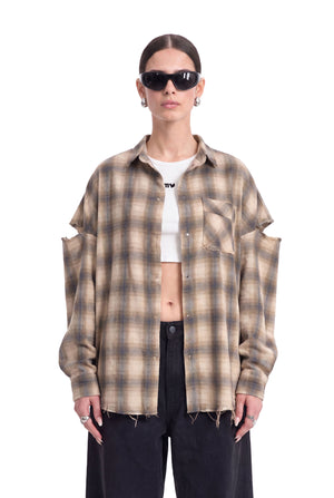 Fragmented Sleeves Shirt V2