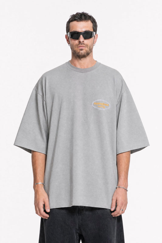 Reality Grey Oversized T-Shirt
