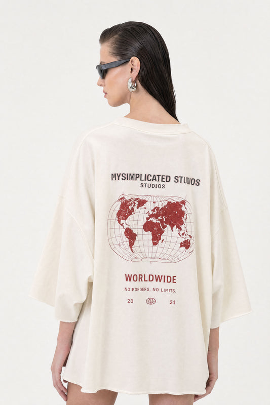 Soldout Oversized Off-White Tee