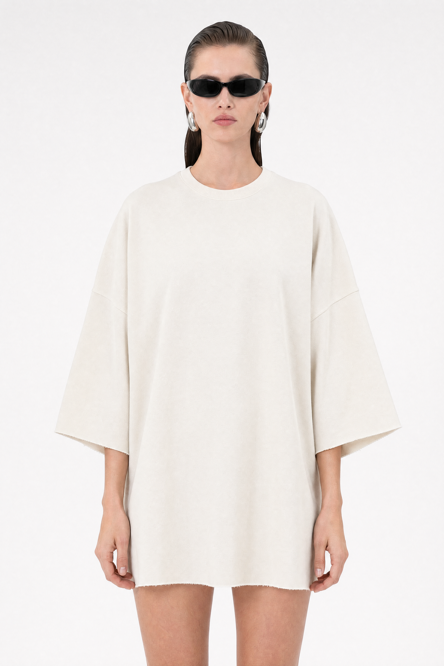 Soldout Oversized Off-White Tee