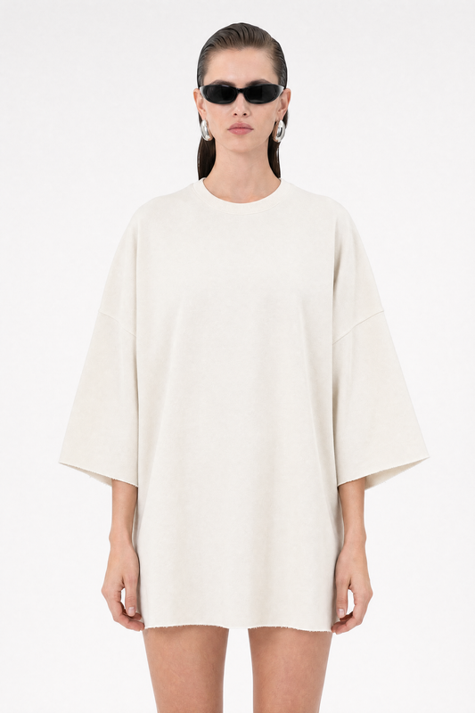 Soldout Oversized Off-White Tee