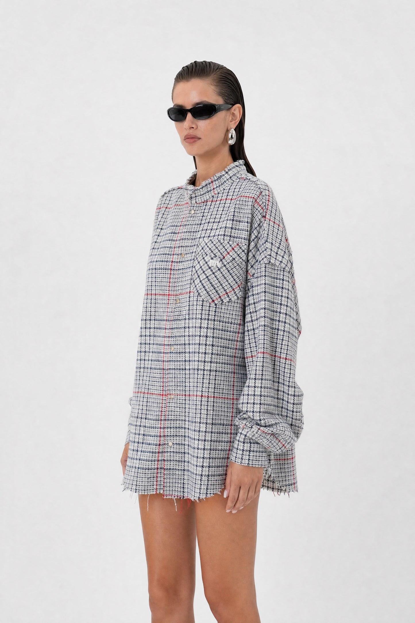 Complex Minds Checkered Shirt