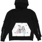 Interchangable Patches Black Hoodie