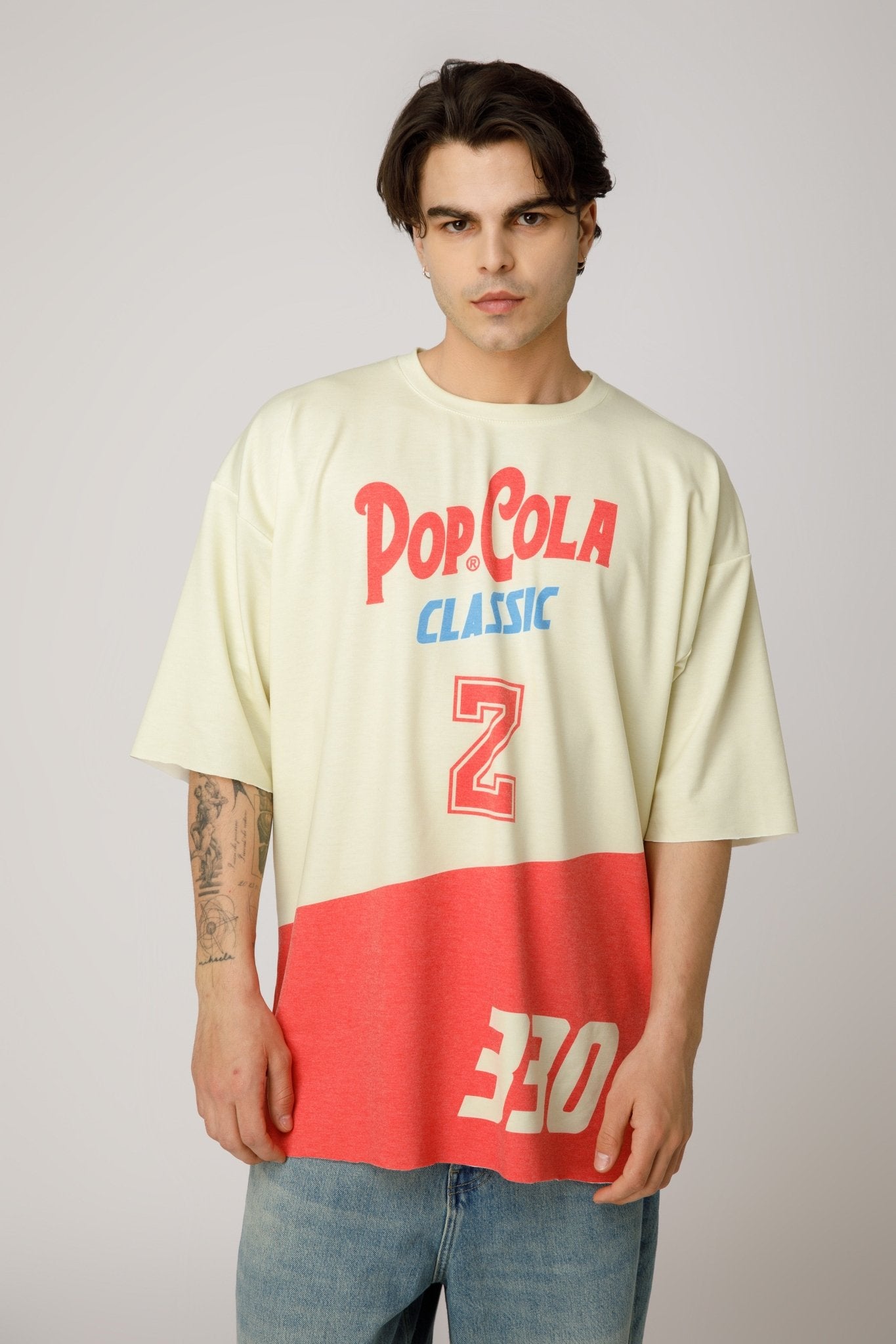 Limited Series (20 pcs) Pop Cola 330 Unisex Oversized T-shirt - MYS