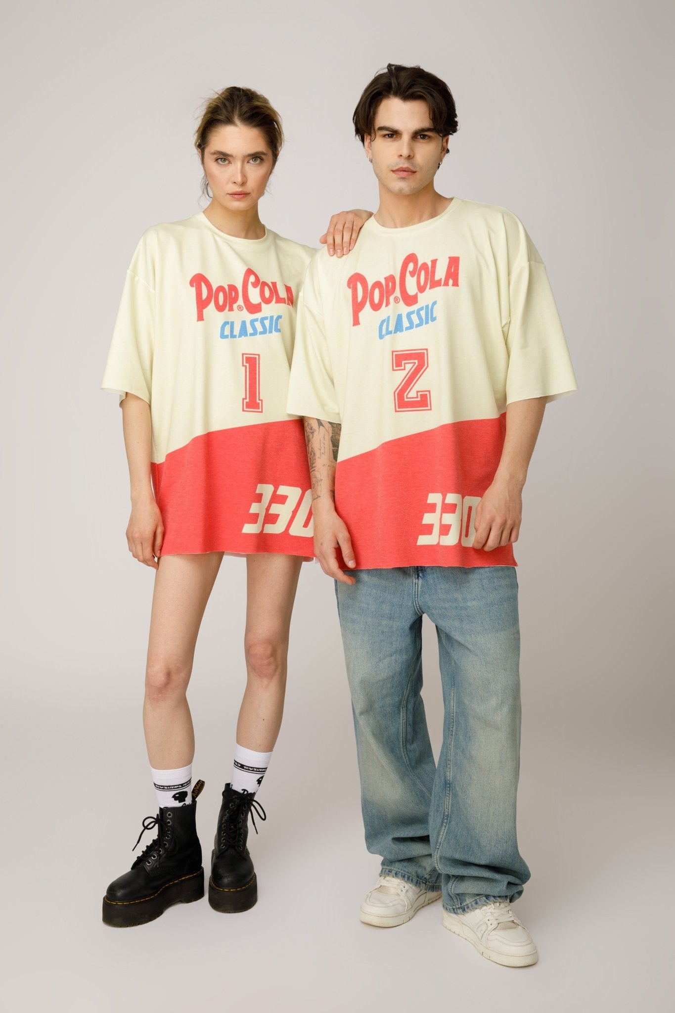 Limited Series (20 pcs) Pop Cola 330 Unisex Oversized T-shirt - MYS