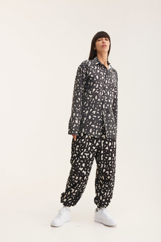 Long Sleeve Shirt & Pants Set Numbers (recycled fabric) - MYS