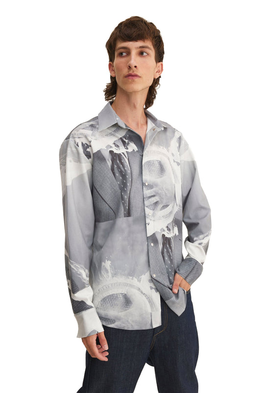 Long Sleeve Shirt Pie (recycled fabric) - MYS