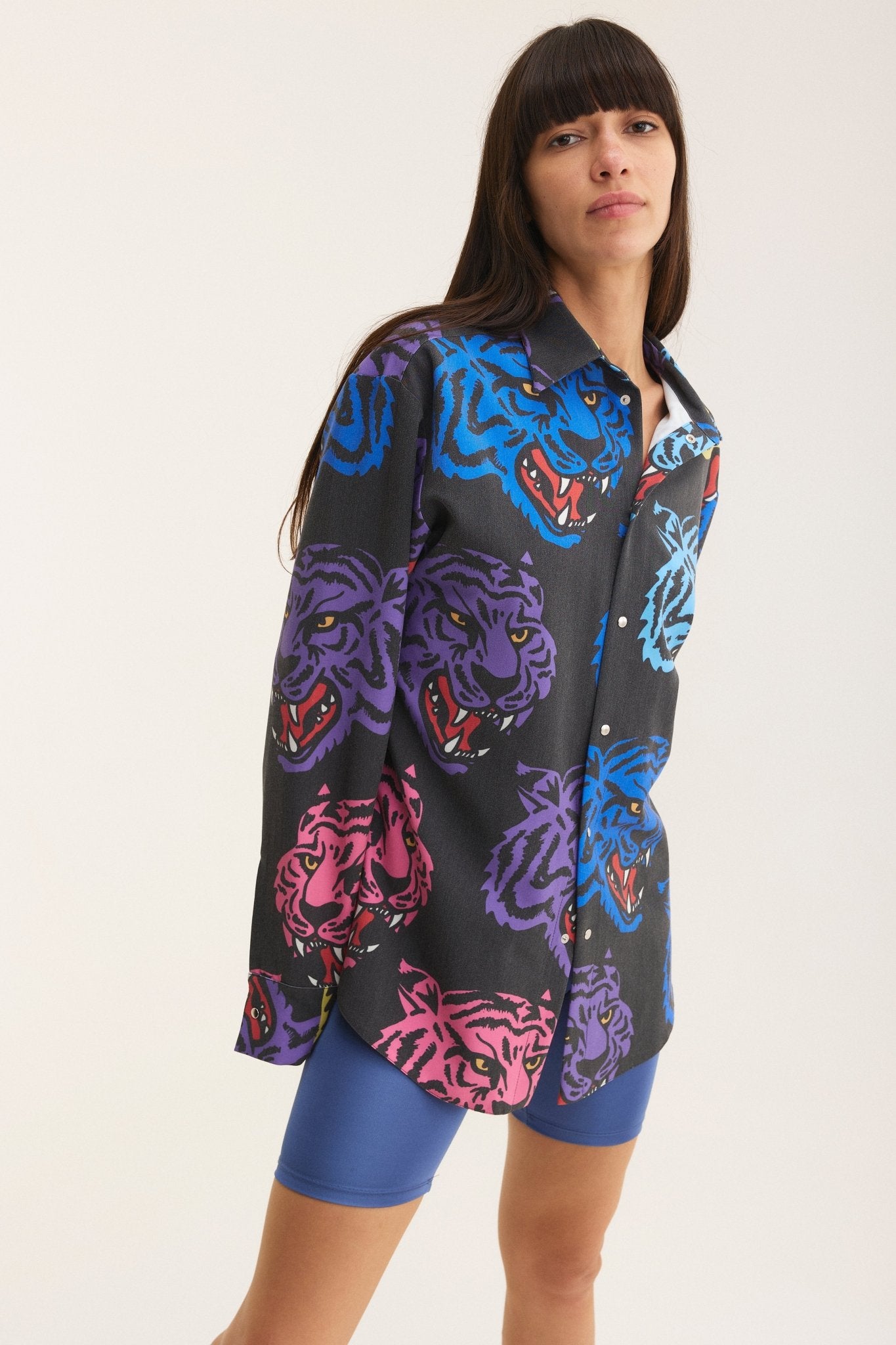 Long Sleeve Shirt Tigers (recycled fabric) - MYS