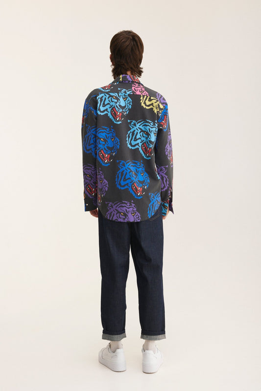 Long Sleeve Shirt Tigers (recycled fabric) - MYS