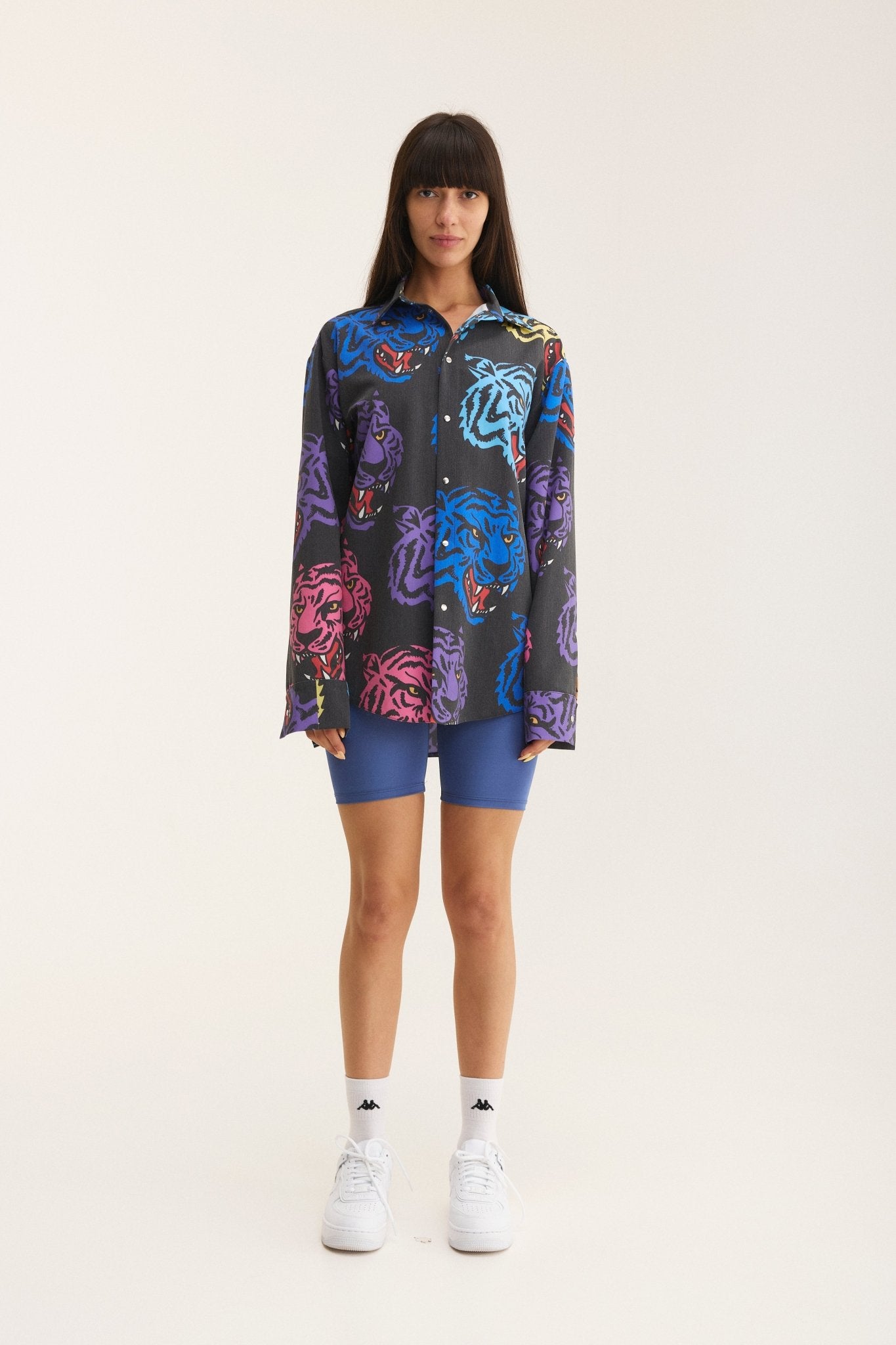 Long Sleeve Shirt Tigers (recycled fabric) - MYS